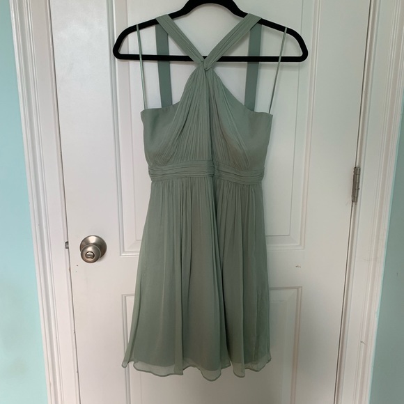 J. Crew Sinclair dress mint green - Picture 2 of 4
